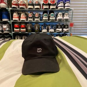 Undefeated black dad hat